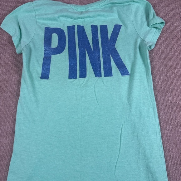 Teal T-Shirt with Blue 'LOVE' Graphic 1255 - Picture 4 of 5